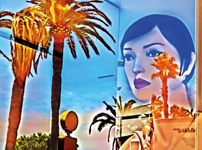 Spiegelung, Schaufensterpuppe, Cannes