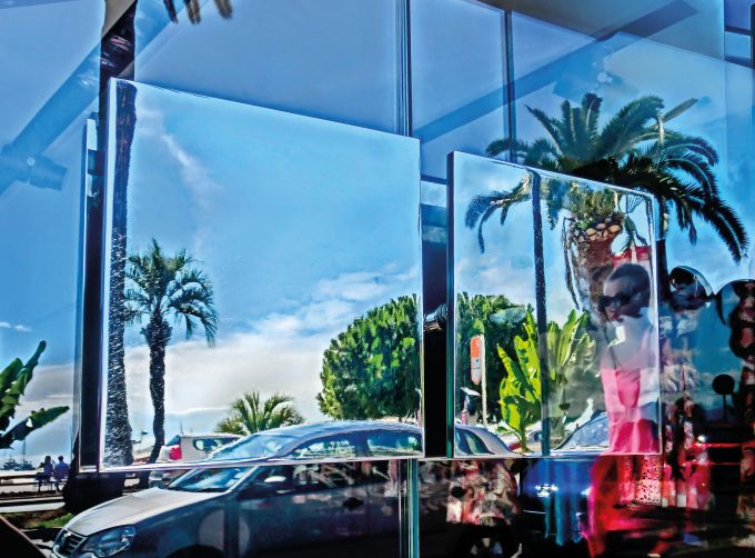 Schaufenster, Boulevard de la Croisette, Cannes